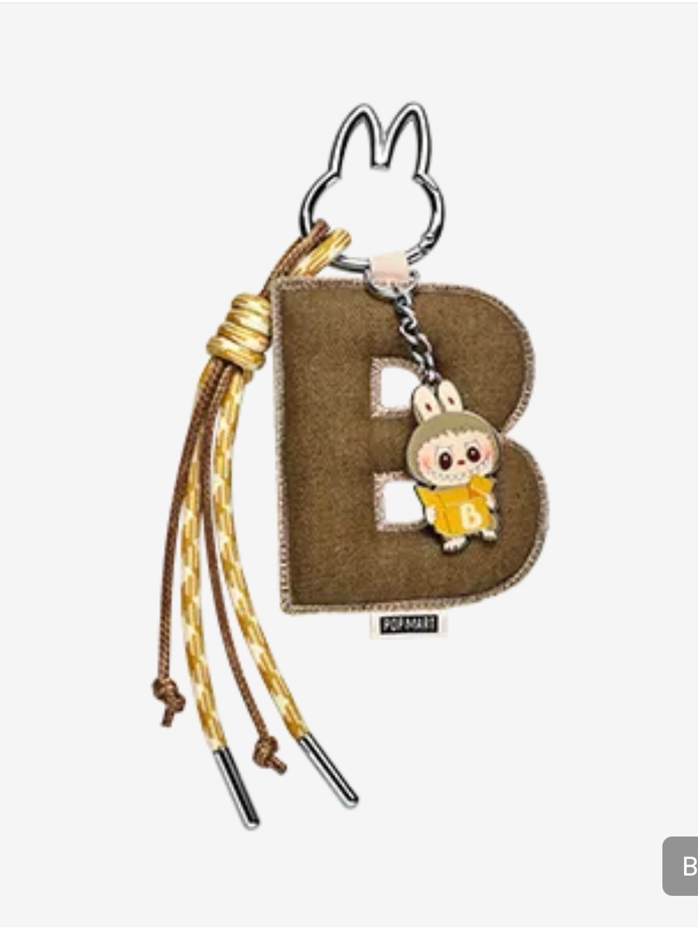 THE MONSTERS Pin for Love Series- Letter Pendant “B”